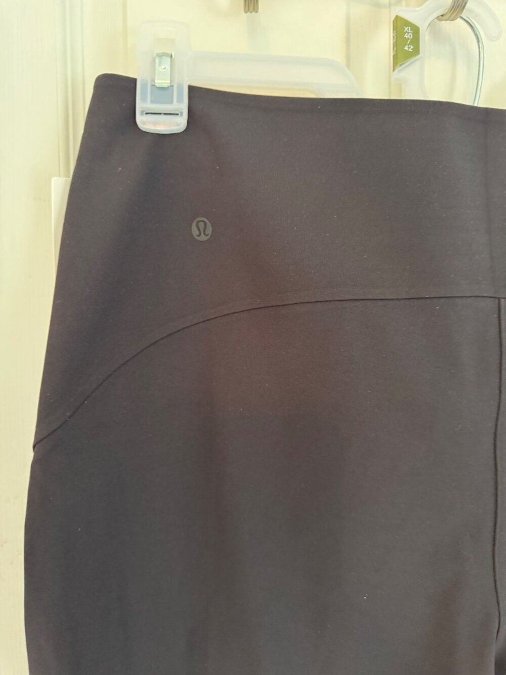 Lululemon Smooth Fit Pull-On High-Rise Pant Trouser Black NEW Pockets Luxtreme - Picture 11 of 12
